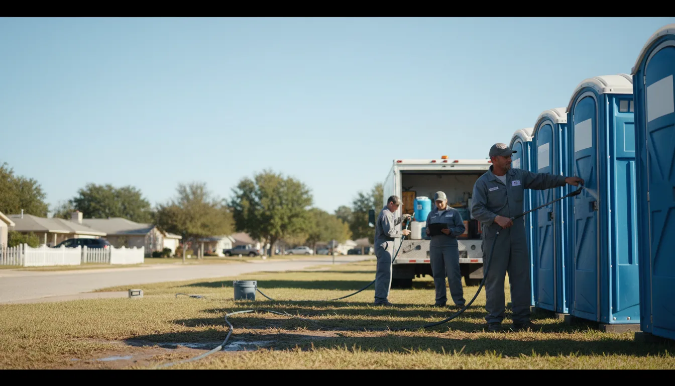 Long-Term Portable Toilet Rental in Rangely, CO near me
